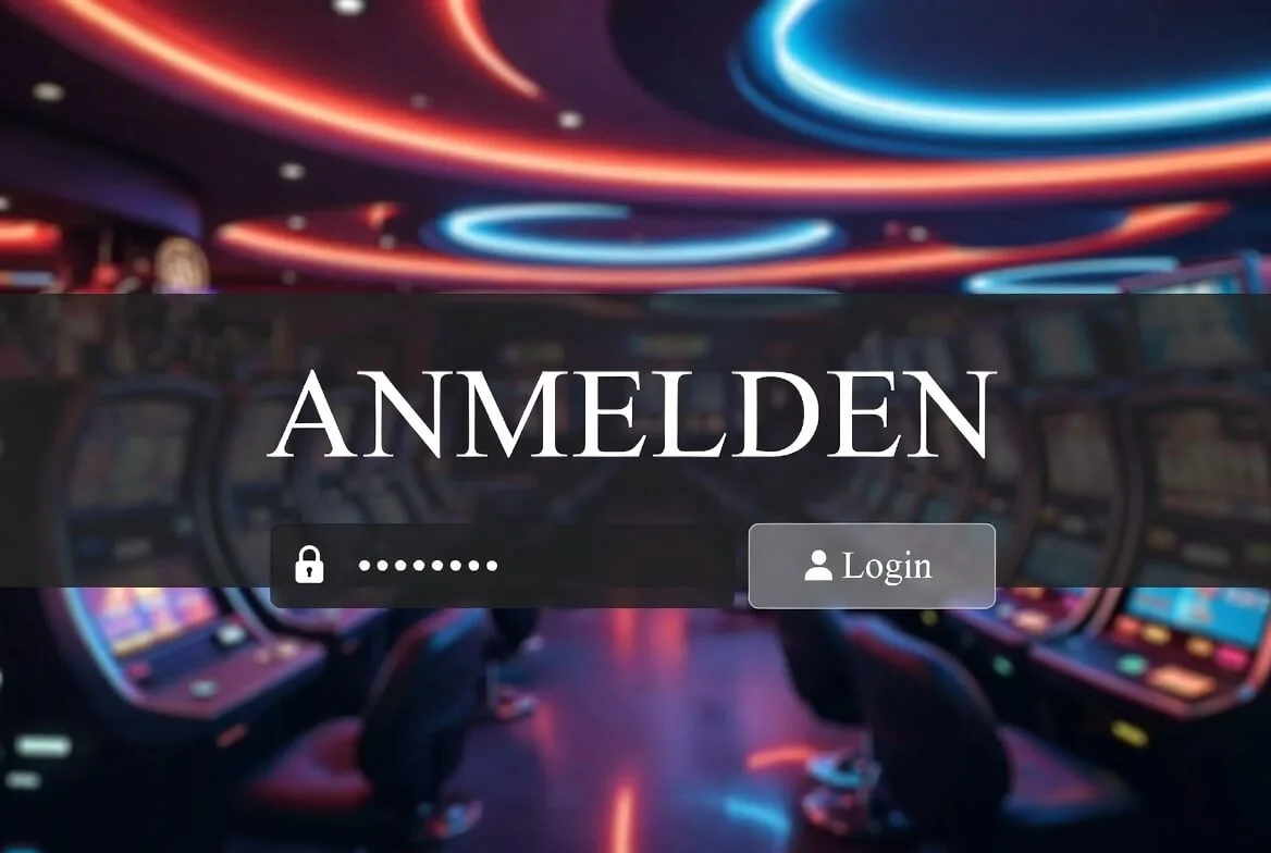 Anmeldemaske mit Feldern für E-Mail und Passwort